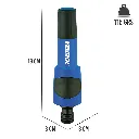 Kit lanza de riego y acoples para manguera 1/2″